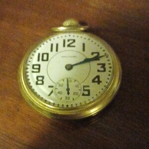 Waltham Gold Pocket Watch
